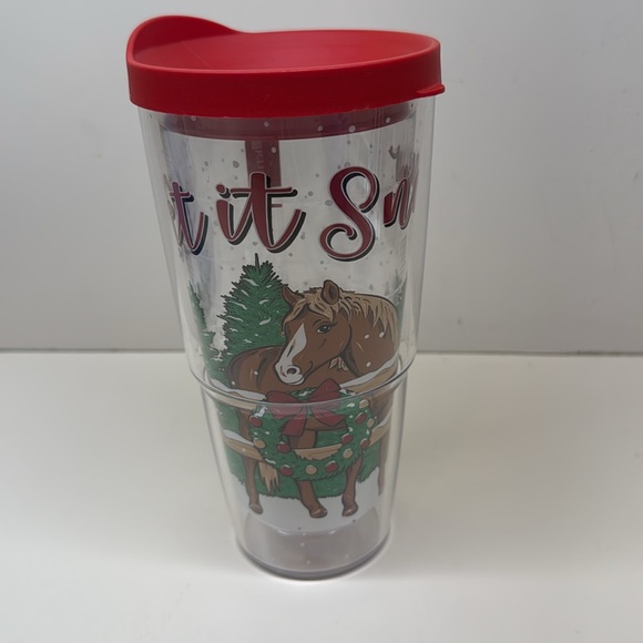 Simply Southern 24 oz “Let it Snow” Double Walled Insulated Tumbler Travel Cup - Picture 7 of 8